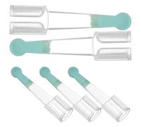 Didiseaon Accessoires pour Cuillère à Oreille en PC Transparent 5 Pièces, Nettoyage Rapide du Cérumen, Design Pratique pour Adultes, pour Oreille, Nez et Gorge