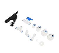Didiseaon Accessoires pour Machine à Glaçons Raccord Tuyau Eau en Pom Blanc, Kit de Connexion Rapide et Sûr pour Cafetière et Machine à Glaçons, 1 Set
