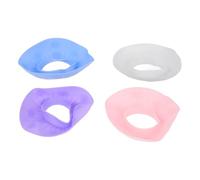 Didiseaon Accessoires Skincare Polyvalents Réutilisables 4 Paires de Bracelets en Silicone pour Se Laver le Visage Protège-poignets Anti-gouttes Cuisine et Soin Peau
