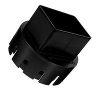 Didiseaon Adaptateur de Drainage pour Gouttière Connecteur Étanche pour Tuyau de Descente Installation Facile pour Système Écoulement de Pluie Villa et Véranda
