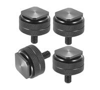 Didiseaon Adaptateur Double Vis 1/4 Pouce pour Trépied et Griffe Flash, Lot de 4 Pièces, Compatible Appareils Photo Reflex, Montage Léger et Portable, Usage Professionnel et Studio,