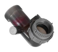 Didiseaon Adaptateur pour Tuyau d'Évacuation en Plastique Clapet Anti-Retour Double Anti-Odeurs Raccords Latéraux pour Évier Cuisine Dispositif Anti-Débordement et Anti-Refoulement