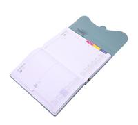 Didiseaon Agenda Annuel 2026 Quotidien en Cuir PU Bleu Clair Carnet d'Organisation Hebdomadaire 365 Jours Grand Espace d'Écriture Planificateur Portable pour Étudiants et Professionnels