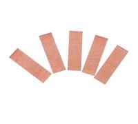 Didiseaon Anches de Flûte en Cucurbitacées en Laiton, Lot de 5 Pièces pour Accordage Bémol, Accessoires D'instruments Traditionnels, Fournitures pour Flûte Hulusi, Usage Musical et