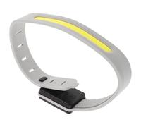 Didiseaon Anneau De Bras Réfléchissant La Nuit Brassard Lumineux Feu De Course Rechargeable Feu De Sécurité en Cours D'exécution Brassard Réfléchissant LED LED Gel De Silice Gris