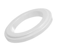 Didiseaon Anneau de Garniture à Pizza Blanc Alliage D’aluminium | Plaque de 6 Pouces, Limite la Sauce Croûte, Usage Maison ou Pizzeria, Nettoyage Réduit