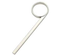 Didiseaon Anneau de Tirage Coulissant pour Trompette Accessoire de Remplacement Résistant Corrosion Bague de Doigt Pratique pour Musiciens