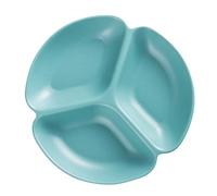 Didiseaon Assiette De Service Compartimentée Céramique Pour Fruits Amuse-gueules Et Collations Avec Compartiments Pour Présentation Pratique