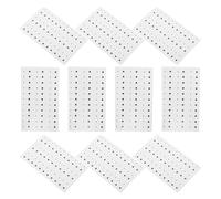 Didiseaon Autocollants Faux Grains de Beauté Noirs 50 Pcs Tatouages Éphémères Hypoallergéniques Réutilisables pour Visage et Corps Accessoires Maquillage Waterproof pour Festivals et