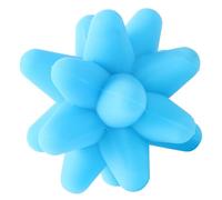 Didiseaon Balle de Massage en Silicone Bleue pour Relaxation Musculaire Élasticité et Dureté Maintenues, pour Massage Nuque et Cervicales