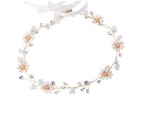 Didiseaon bande de cheveux hair band hair charms hair topper accessoire fete bandeau cheveux Cerceaux de cheveux -tête en strass bandeau de mariée couvre-chef élégant