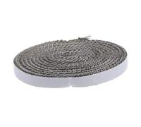 Didiseaon Bande Étanchéité Autocollante Plate pour Porte de Poêle à Bois Joint Cheminée Isolation Thermique Résistance Chaleur pour Insert et Foyer