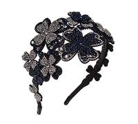 Didiseaon Bandeau Bandes De Cheveux Hommes Accessoires Casque à Clapet Groupe Bijoux Filles Ninja Casque De Perles -tête à Clapet à Fleurs Femmes Paré De Bijoux Bandana Tenues Strass