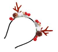 Didiseaon Bandeau Corne De Cerf Arcs De Cheveux De Noël Wapiti Accessoires De Noël Accessoire De Cheveux De Noël Oreilles D'ours Bois De Renne Couvre-chef De Noël Costume De Bois De Cerf Pp