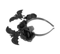 Didiseaon bandeau d'halloween accessoire de coiffure cosplay bande de cheveux de chauve-souris bandeau halloween diadème halloween bandeau d'éléments d'halloween bandeau de style roman