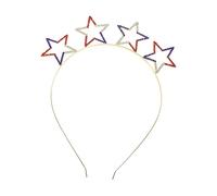 Didiseaon Bandeau Du Jour De L'indépendance Bandeau Joyeux Noel Réglable De Maquillage x 4ème Couvre-chef Spa En Épingle à Cheveux Quatrième Alliage