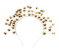 Didiseaon Bandeau Étoile Bandeaux à Paillettes Pour Femmes Casque De Déesse or -tête Étoile Scintillante Casque Pour Femme Bandeaux De Mode Couronne De Mariée En or Costume De Couronne