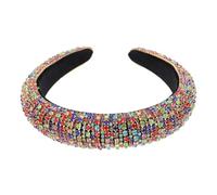 Didiseaon Bandeau Femme Élégant à Strass Raffiné pour Soirée Serre-tête Chic pour Mariages