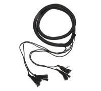 Didiseaon Bandeau Homme Style Arabe avec Tassel Accessoire Costume Désert et Ajustable Fêtes à Thème Moyen-orient Noir