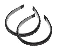 Didiseaon Bandeau Tressé En Soie Haute Température Pour Perruques Bandeau Large Pour Femmes Et Filles