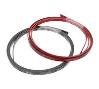 Didiseaon Bandes de Reliure en Celluloïd et Abs pour Guitare Acoustique 2pcs Protège Bords et Facile à Utiliser, Accessoire Décoratif pour Réparation et Personnalisation