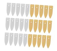 Didiseaon Bandes D'électrodes Cuivre Et Zinc, 30 Pièces, 4.0x1.3x0.1cm, Pour Expériences En Classe Et Activités Scientifiques