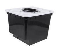 Didiseaon Barils de Culture sans Sol Seau de Plantation Plastique pour Hydroponie pour Légumes Fruits et Fleurs Accessoire de pour Jardinage Urbain Pratique et