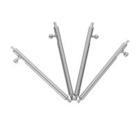 Didiseaon Barrette à Ressort de Montre à Dégagement Rapide 4 Pièces | Outil sans Démontage, Pointe Réversible et Large Fourche, pour Bracelets, Boucles Déployantes, Réparateurs