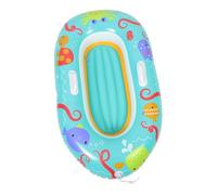 Didiseaon Bateau Gonflable pour Garçon Fille PVC avec Poignées Kayak Gonflable pour Piscine et Plage Bateau Adapté Aux Garçons et Filles