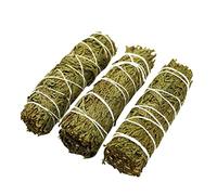 Didiseaon Bâtonnet Aromatique De Cèdre Purifiant, 3 Paquets De 95 Grammes, Naturel, Bâton De Contemplation Cicatrisant, pour Cérémonie Sacrée Et Nettoyage D’Espace