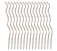 Didiseaon Bâtonnets Diffuseurs de Parfum en Rotin Ondulé 40 Pièces 3,0 Mm X 280 Mm Couleur Brun Foncé Tiges pour Diffuseur D’huiles Essentielles Aromathérapie Maison Intérieur