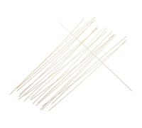 Didiseaon Bâtons de Bambou pour Cerf-Volant 20 Pièces 3 MM Diamètre 60 CM Longueur Tiges en Bois Solide et Flexibles pour Armatures de Cerf-Volant Kit de Construction pour Garçon et