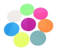 Didiseaon Bloc-Notes Adhésif Rond De 400 Feuilles Pour Bureau Bloc-Notes Autocollants Pour Travail Fournitures De Bureau Petits Blocs-Notes En Papier Colorés