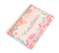 Didiseaon Bloc-notes D'agenda Quotidien Non Daté A5 à Spirale, Carnet de Planification Portable Papier Épais, Planificateur Créatif pour Bureau, École et Usage Personnel, Carnet de Notes