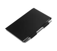 Didiseaon Bloc Notes Métallique Mini Portable avec Stylo Étui Compact pour Listes de Tâches et Courses Carnet Pratique pour Bureau École et Design Simple et
