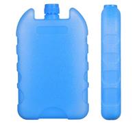 Didiseaon Blocs réfrigérants pour Isotherme Packs de congélation réutilisables 2Pcs Bleu PE pour Lunch Boxes, Ventilateur de climatisation, Usage Polyvalent