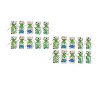 Didiseaon Boîte à Bonbons Dinosaure 24 Pièces Style Vase Carton Coffret Présent Pleine Lune pour Fête Dinosaure