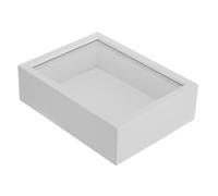 Didiseaon Boîte à Insectes Vitrine D'encadrement Mdf Blanc pour Spécimens