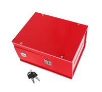 Didiseaon Boîte à Votes Multifonction PVC Rouge Boîte à Dons Verrouillable pour Collecte de Fonds Urne Murale Pied Protection Confidentialité pour Élections Suggestions et Enquêtes