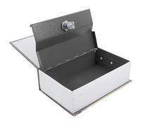 Didiseaon Boîte Coffre-fort Livre Faux Décoratif avec Serrure à Clé, Rangement Sécurisé pour Bijoux et Argenté, Discret pour Chambre Étudiante, Usage Quotidien