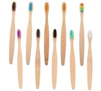 Didiseaon Boîte De 10 Brosses À Dents Pour Adultes Brosses À Dents Tuft Régulières Texture Moyenne Et Fraîche Kits Pour Adultes