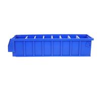 Didiseaon Boîte de Classification des Vis, Boîte de Rangement pour Vis en Polyéthylène Bleu, Cloison, Rangement de Classification, pour Outils et Pièces