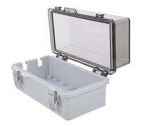 Didiseaon Boîte de Jonction Extérieure Étanche Boîte Électrique Extérieure en Pc, Résistante aux Intempéries, pour Installation en Extérieur, Boîtier D'alimentation pour Borne de Recharge
