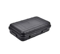 Didiseaon Boîte de Rangement Étanche Grosse Taille Boîte à Outils Multifonction Extérieure Coffret de Survie Antichoc en Polypropylène Noir Étui de Secours pour et Camping