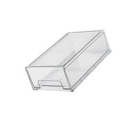 Didiseaon Boîte de Rangement Réfrigérateur Transparente Organisateur Frigo avec Poignées Bac de Conservation Fruits Légumes Tiroir de Stockage Aliments Gain de Place Cuisine