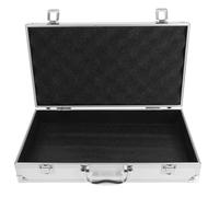 Didiseaon Boîte Outil Portable Aluminium Mallette De Transport Boîte De Rangement Compacte Et Pratique pour Outils Ou Cosmétiques