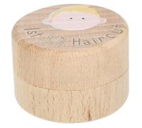 Didiseaon Boîte Souvenir Première Coupe de Cheveux Bois Rangement Cheveux Garçon Fille Boîte Personnalisée pour Filles et Garçons Cadeau Naissance Étui Mémoire Enfance