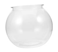 Didiseaon Bol de Poisson Rouge purificateur Costard Aquariums Tab Transparent Pot jar Aquarium Anti-Chute Vivier de Poissons Aquarium pour Poissons Rouges Gardien de Poisson Clair Plastique
