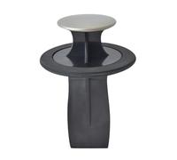 Didiseaon Bouchon Évier Multifonction Noir avec Dispositif Éjection et Scellant pour Broyeur de Déchets Accessoire Cuisine et Polyvalent