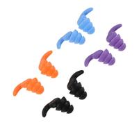 Didiseaon Bouchons D'oreilles pour Natation Adultes en Silicone Souple, Étanches et Réutilisables, 4 Paires Confortables pour Dormir et Se Doucher